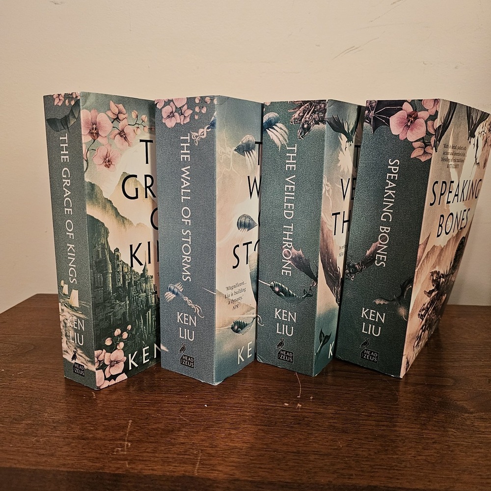 The Dandelion Dynasty 4 Books Set By Ken Liu The Grace Of Kings, The Wall